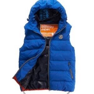 Japan Superdry Down Puffer Vest